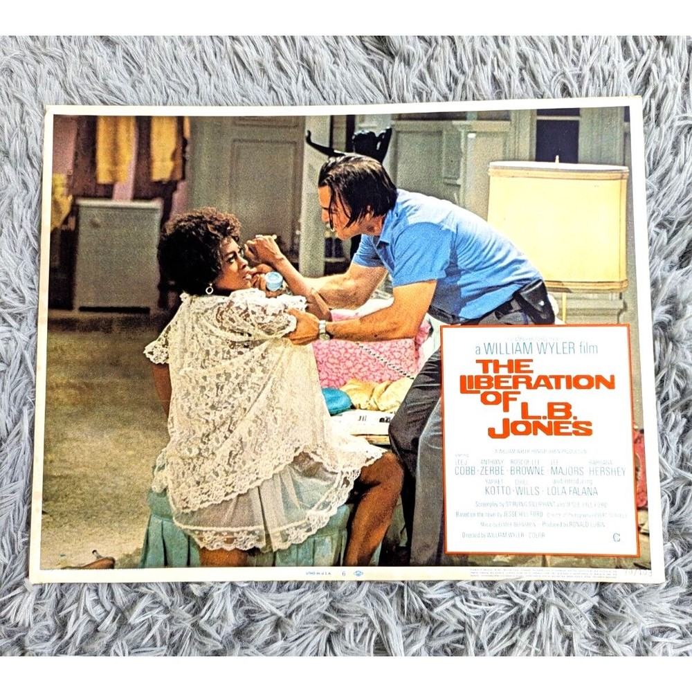 The Liberation of LB Jones 1970 Lobby Card Movie Poster Anthony Zerbe Neo Noir